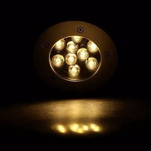 Kit 8 Balizador Spot Led 7w Embutir Chão Piso Blindado 4200k 1