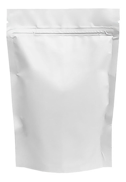 Embalagem Stand Up Pouch Branco Fosco 21x28 - 500 Unid 0