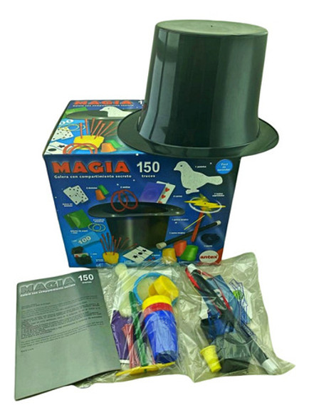 Magia 150 Trucos Antex Show Con Galera Divertido Mago Ct 0