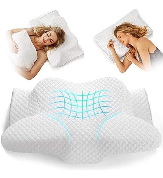Almohada Cervical Para Aliviar El Dolor De Cuello Y Hombros, 0 Almohada Cervical Para Aliviar El Dolor De Cuello Y Hombros, 0
