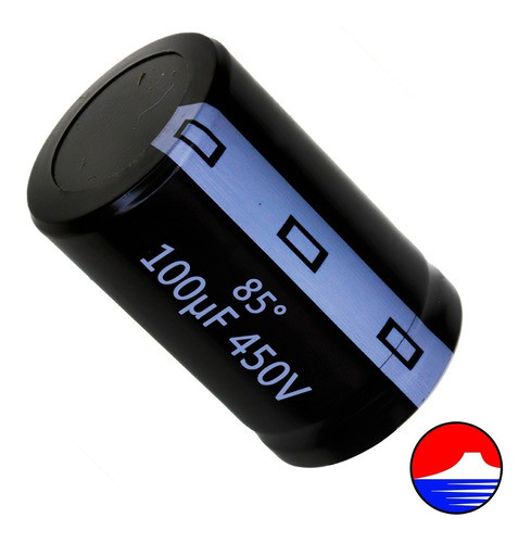 Capacitor Electrolítico Blindado 100uf X 450v (25x36) 85° 0