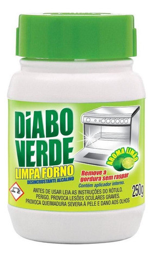 Kit C/ 4 Limpa Remove Gordura Forno Grelhas Limão Diabo 0