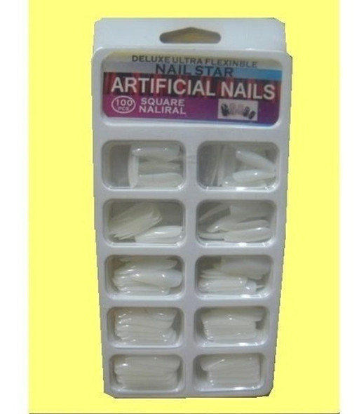 Uñas Postizas X 100u Nail Art Uñas Manicura $ 0