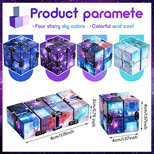 Cubo Infinito (4 Unidades), Juguete Sensorial Para 1 Cubo Infinito (4 Unidades), Juguete Sensorial Para 1