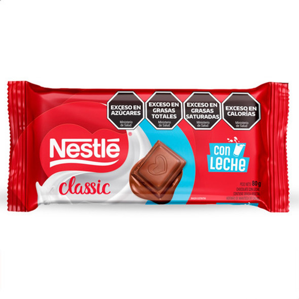 Chocolate Nestle Classic Con Leche Cremoso Pack X3 01mercado 1