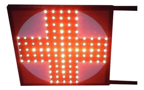 Cruz Led 40 X 40 Cm -  Consultorio,clinicas, Hospitales , 0