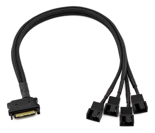 Crj 15 Pines Macho Sata A 4 Ventiladores 12 V Cable Adaptado 0
