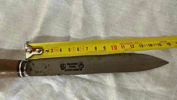 Cuchillo Almafuerte Tandil Mango Madera Hoja 15cm 1