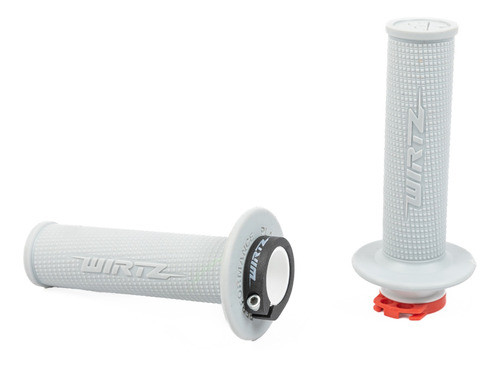 Juego Puños Mx2 Lock-on Honda Falcon Gris Wirtz 0