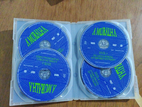 En Portugués Dvd X4  - A Muralha Serie Brasil 1