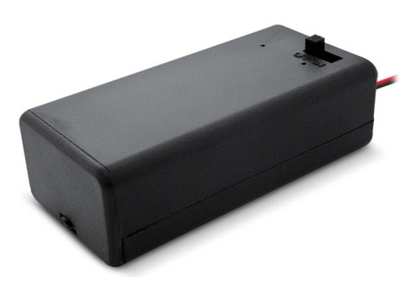 Portapila 9v Con Tapa Y Llave 0