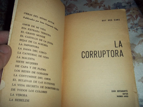 La Corruptora - Guy Des Cars 1