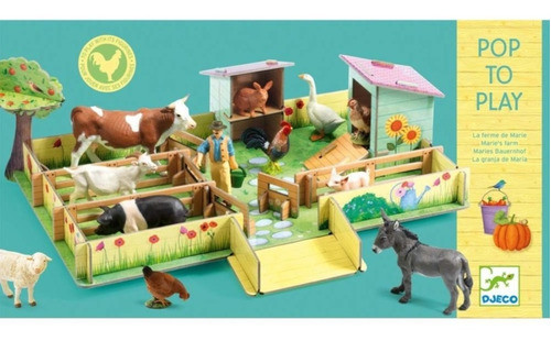 Puzzle 3d La Granja De Marie Djeco Cadaques Kids 1