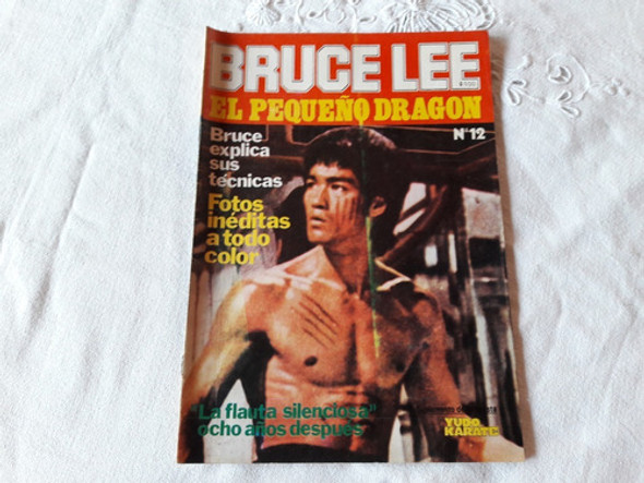 Bruce Lee Suplemento Revista Yudo Karate Nª 12 Abril 1978 0