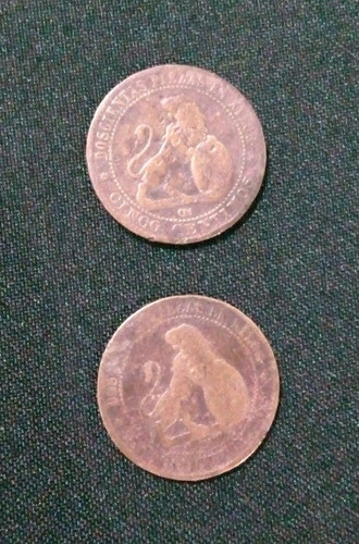Monedas Españolas 1870 0