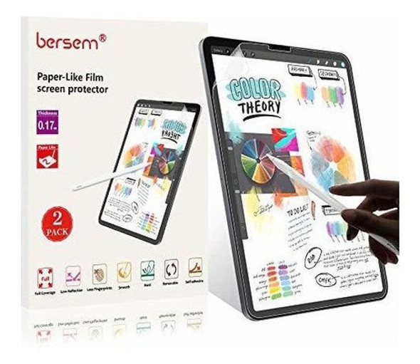 Bersem Protector De Pantalla Para iPad Pro 129 Paquete De 2 0