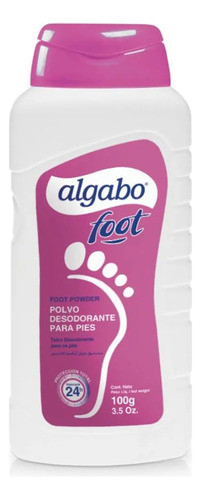 Talco Para Pies Polvo Pedico Foot Powder Algabo 100g 1