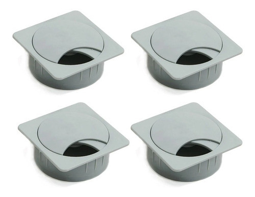 Pasacable Cuadrado 80mm Blanco Ranura Girat Eurohard X50uni 0