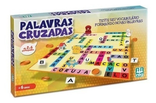 Jogo Palavras Cruzadas - Educativo Infantil Menino E Menina 1