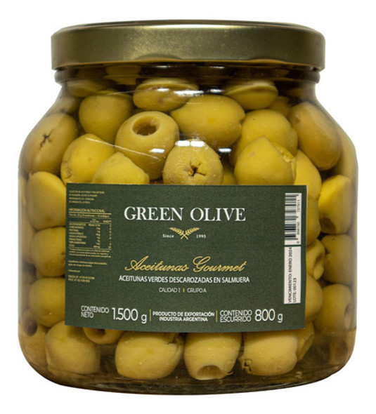 Aceitunas Verdes N° 0 X 1 Kg. Esc. Vidrio 0