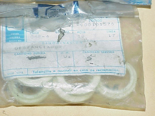 Allsales Distanciador Pedal Arranque 101576 Piaggio Vespino 1