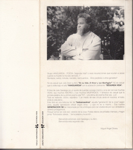 Poesia Uruguay Grupo Vanguardia Jose Julio Garategui 1995 1