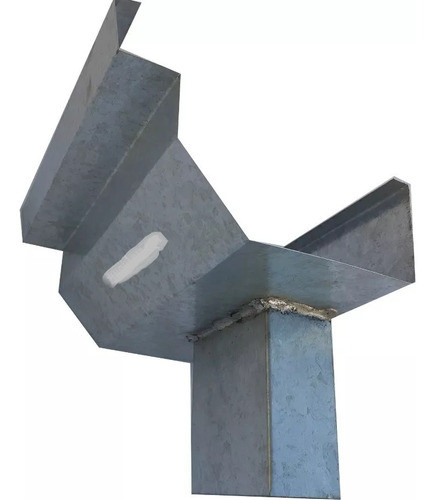 Descarga De Kit Soldada 5x10 Canaleta Contramuro Galvanizada 1