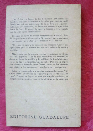 Mi Cristo Roto De Casa En Casa De Ramon Cue Ed 1980 1