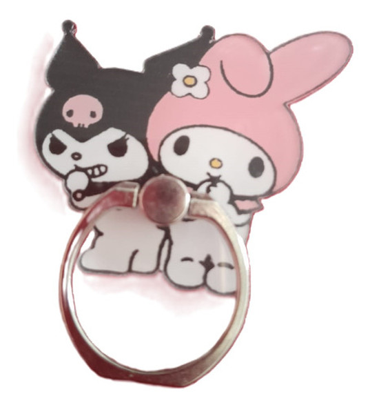 Anillo Ring Celular Sanrio Kuromi Y My Melody 0