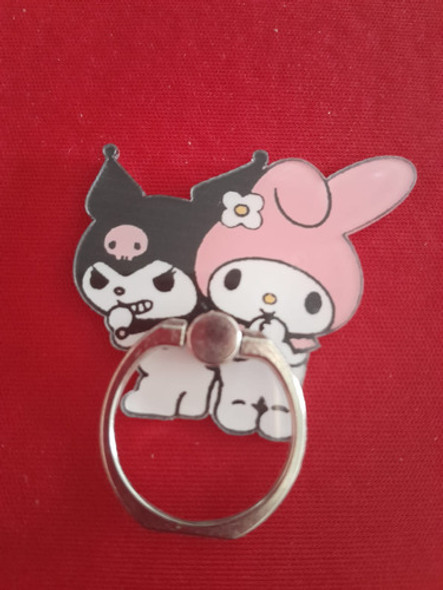 Anillo Ring Celular Sanrio Kuromi Y My Melody 1