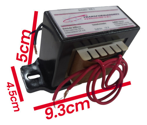 Transformador 220 A 12v 1a Potencia 12va 1