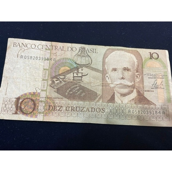 Lote De 6 Billetes Antiguos De Brasil 0