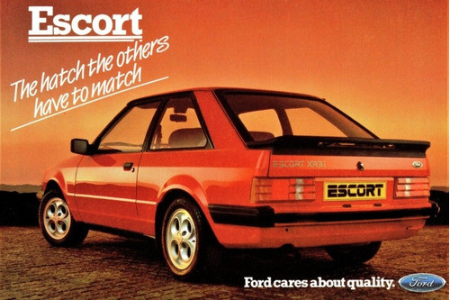Manguera De Freno Ford Escort Mk3 81 Al 86 Trasera 1
