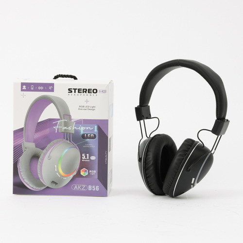 Auriculares Inalambricos De Vincha B56 5.1 Con Luces Rgb 0