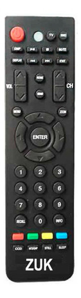 Control Remoto Tv Led Para Hisense Noblex Philco 447 Zuk 0