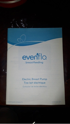 Manual De Evenflobreastfeeding, Sacaleche Eléctrico 0