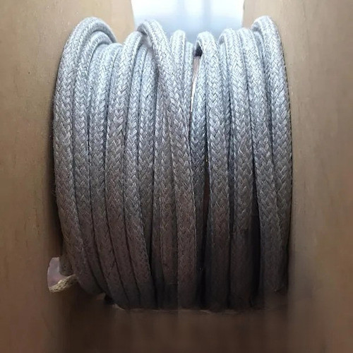 Cable Textil Decorativo Trefilight X Metro Gris 1
