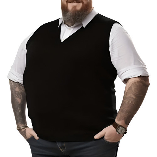 Chaleco Tejido Talle Especial Del 3xl Al 7xl 0
