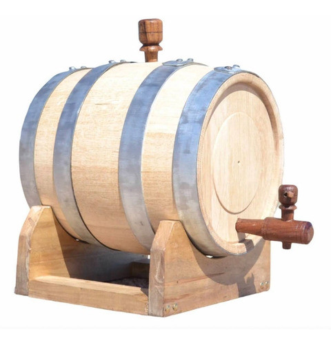 Barril Tonel Guarda Artesanal Vino, Ron Roble Frances 12 Lts 0