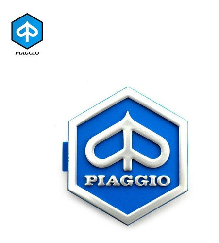 Insignia Hexagonal Corbata Vespa Originale 150. M_clasicas 1