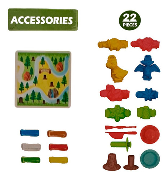 Juego De Masa Dinosaurios Jurassic World 1