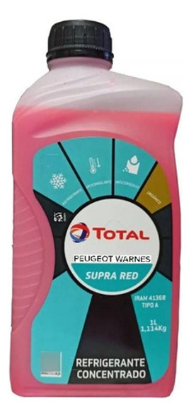 Liquido Refrigerante Total Rosa Fluor De Peugeot Partner 0