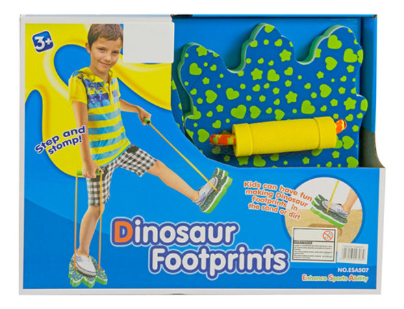 Zancos Pisada De Dinosaurio, De Goma Eva, En Caja 0 Zancos Pisada De Dinosaurio, De Goma Eva, En Caja 0