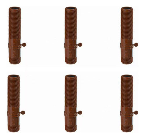Niple Inyectado 20cm 3/4 Pulgadas Amanco Conectando 0