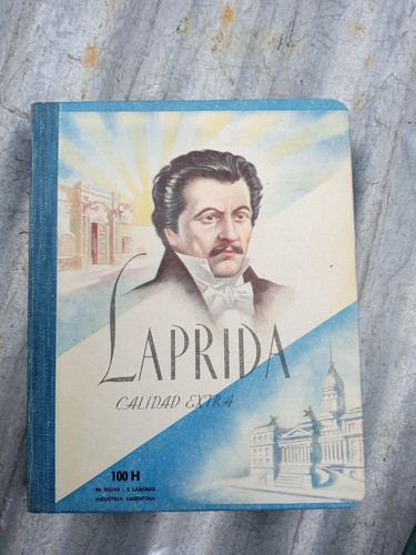 4 Cuadernos Escolares Laprida De 96 Hojas Tapa Dura Años 50 1