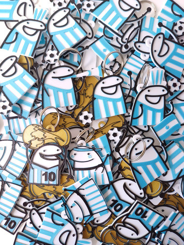 35 Souvenirs Flork , Llavero, Tirador Mochila Imp 3d 1