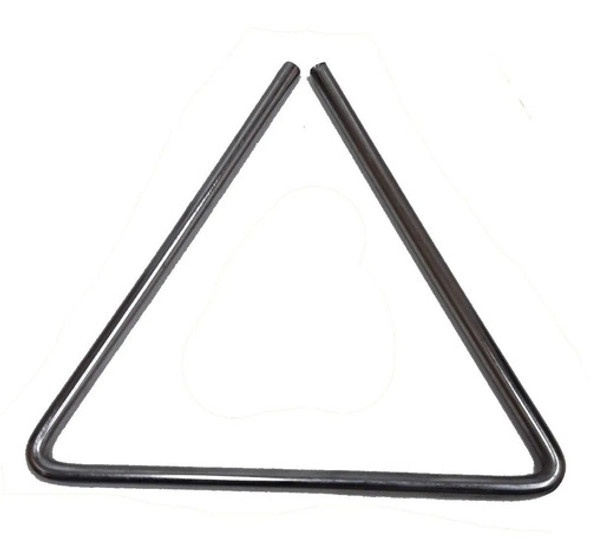 Triangulo Instrumento De Acero 30 Cm Con Baqueta 1