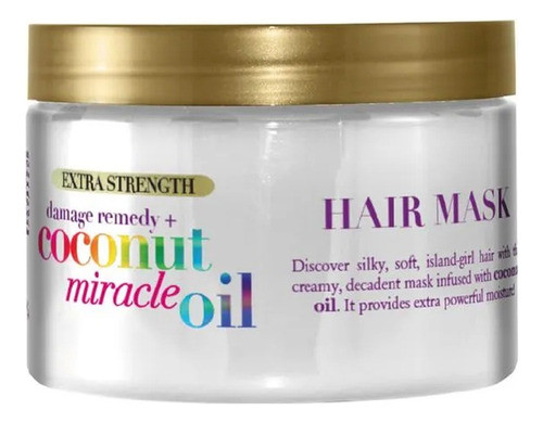 Ogx Coconut Miracle Oil Máscara Cabello Aceite Coco 168gr 0