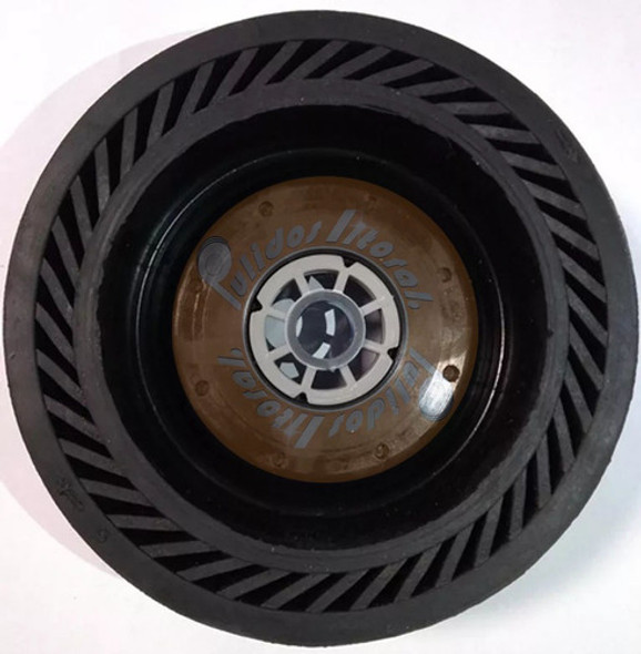 Kit Polea Expansible De Goma Y Acero + 15 Lijas Oxido Alum 1