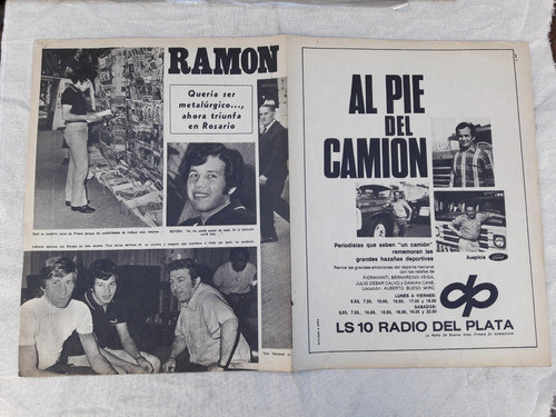 Poster Revista Goles - Gimnasia Y Esgrima De Mendoza Nac 71´ 1